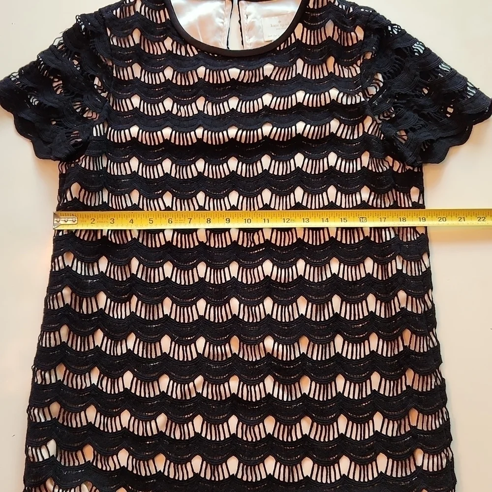 Kate Spade Virginia Scallop Lace Dress Size 10